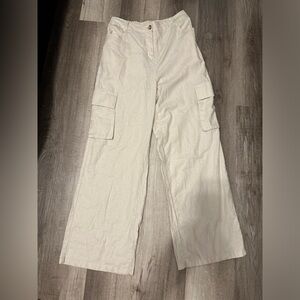 New without tags H/G blend linen pants size L color multi